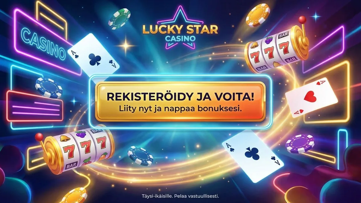 Rekisteröidy bonuksen kanssa